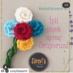 İpli Çiçek Ayraç Yapımı: Adım Adım Kılavuz