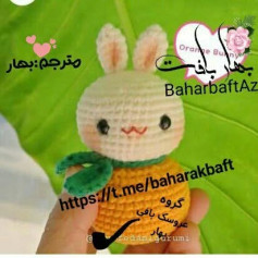 #خرگوش#خرگوش_آویز#آویز_خرگوشی#خرگوش،_کوچک#خرگوش_شال_گردن _برگی#خرگوش_بامزه#خرگوش_ناز#خرگو