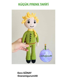 Küçük Prens Amigurumi Yapım Kılavuzu: Adım Adım Talimatlar