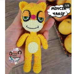 Mincir Oyuncak İçin Sevimli Amigurumi Örgü Tarifi