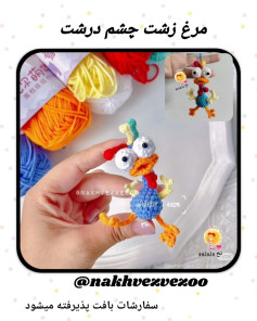 مرغ زشت چشم درشت