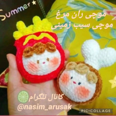 متن الگوی قلاب بافی عروسک های زیبا و خلاقانه