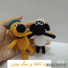 متن الگوی قلاب‌بافی موش و گوسفند
