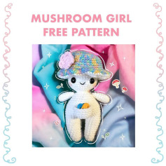 Mushroom Girl Crochet Pattern: Create Your Own Adorable Amigurumi