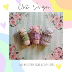 Ositos de Amigurumi con Suéteres: Patrón Gratuito para Tejedores
