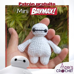 Patrón de amigurumi gratis: Crea tu propio Mini Baymax