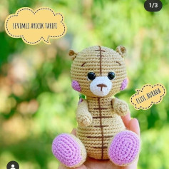 Sevimli Ayıcık Amigurumi Modeli: Adım Adım Yapım Rehberi