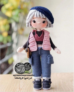 سرگرمی خلاقانه با عروسک بافتنی دست‌ساز