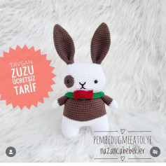 Tavşan Zuzu Amigurumi: Sevimli Bir Proje İçin Ücretsiz Tarif