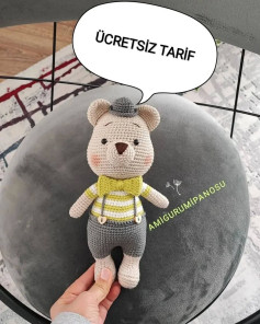 Ücretsiz Amigurumi Ayı Tarifi: Sevimli Oyuncak Yapımı