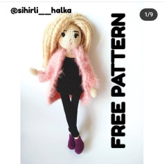 Ücretsiz Amigurumi Bebek Örgü Modeli: Şık Kıyafetli Bebek Tarifi