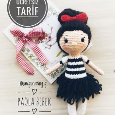 Ücretsiz Amigurumi Paola Bebek Tarifi: Sevimli Oyuncak Yapımı