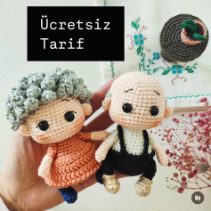 Ücretsiz Amigurumi Yaşlı Çift Tarifi: Sevimli ve Kolay Yapım