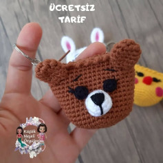 Ücretsiz Anahtarlık Ayıcık Amigurumi Tarifi: Sevimli ve Kolay Yapım