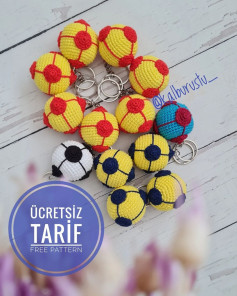 Ücretsiz Anahtarlık Futbol Topu Makarna Tarifi - Eğlenceli ve Kolay!
