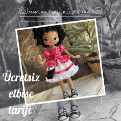 Ücretsiz Bebek Elbisesi Örgü Modeli ve Yapılışı