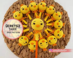 Ücretsiz Civciv Amigurumi Tarifi: Sevimli ve Kolay Desen