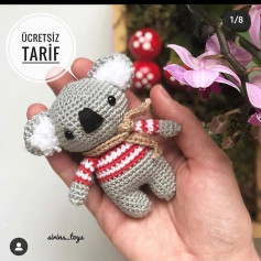 Ücretsiz Koala Amigurumi Tarifi: Sevimli ve Kolay Yapım