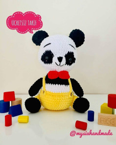 Ücretsiz Panda Amigurumi Tarifi: Sevimli Oyuncak Yapımı