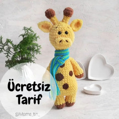 Ücretsiz Tarif: Sevimli Amigurumi Zürafa Yapımı İçin Detaylı Rehber