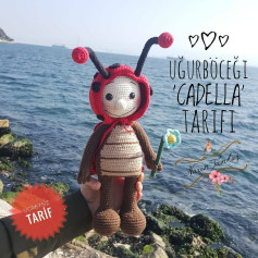 Uğur Böceği Figürlü Cadella Oyuncak Yapılışı