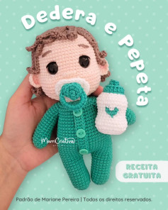 Adorable Amigurumi Baby with Pacifier and Bottle Crochet Pattern