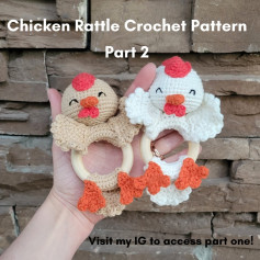 Adorable Chicken Rattle Crochet Pattern Tutorial for Beginners