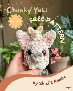 Adorable Chunky Yuki Crochet Pattern for Beginners