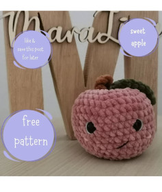 Adorable Crochet Apple Pattern for Beginners to Enjoy