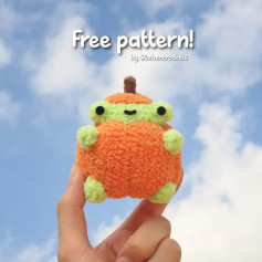 Adorable Crochet Pumpkin Creature Pattern Free Download