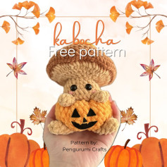 Adorable Kabocha Amigurumi Crochet Pattern for Halloween Fun