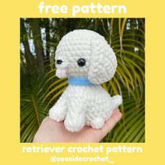 Adorable Retriever Crochet Pattern for Beginners