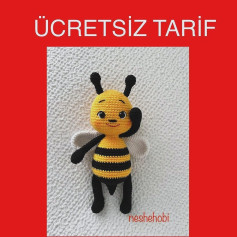 Amigurumi Arı Yapılışı: Ücretsiz Tarif