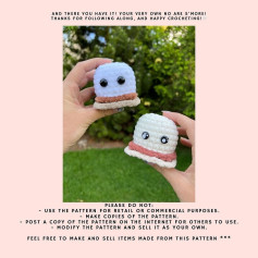 Amigurumi Crochet Pattern: Cute Mini S’more Character Design