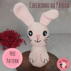 Amigurumi de Coelhinho da Páscoa: Receita Grátis para Crochê