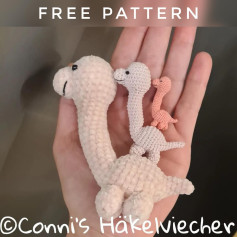 Amigurumi Dinosaur Family Crochet Pattern for Beginners