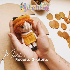 Amigurumi Madeline: Receita Grátis de Crochê Criativa