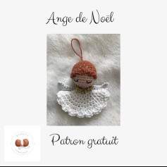 Ange de Noël au Crochet pour Décorations de Noël