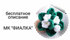 Бесплатное описание МК Фиалка
