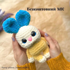 Безкоштовний майстер-клас з вязання іграшки кролика