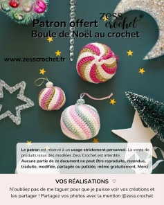 Boule de Noël au crochet: Créez vos décorations festives uniques