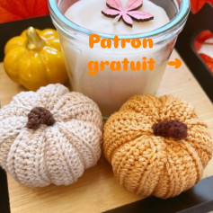 Citrouilles au crochet - Patron gratuit pour lautomne