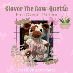 Clover the Cow-Quette Crochet Pattern for Free