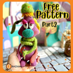 Colorful Crochet Creature Pattern - Part 2