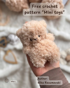 Create Adorable Mini Toys with Free Crochet Pattern