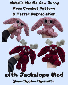 Create Adorable No-Sew Bunny with Free Crochet Pattern