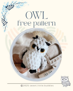 Create Your Own Cute Crochet Owl with This Free Pattern