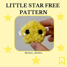 Create Your Own Cute Little Star with This Free Crochet Pattern