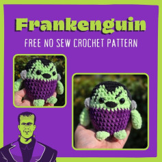 Create Your Own Frankenguin with This Easy Crochet Pattern