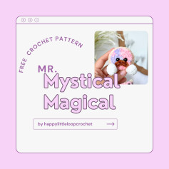 Create Your Own Mr. Mystical Magical with Free Crochet Pattern